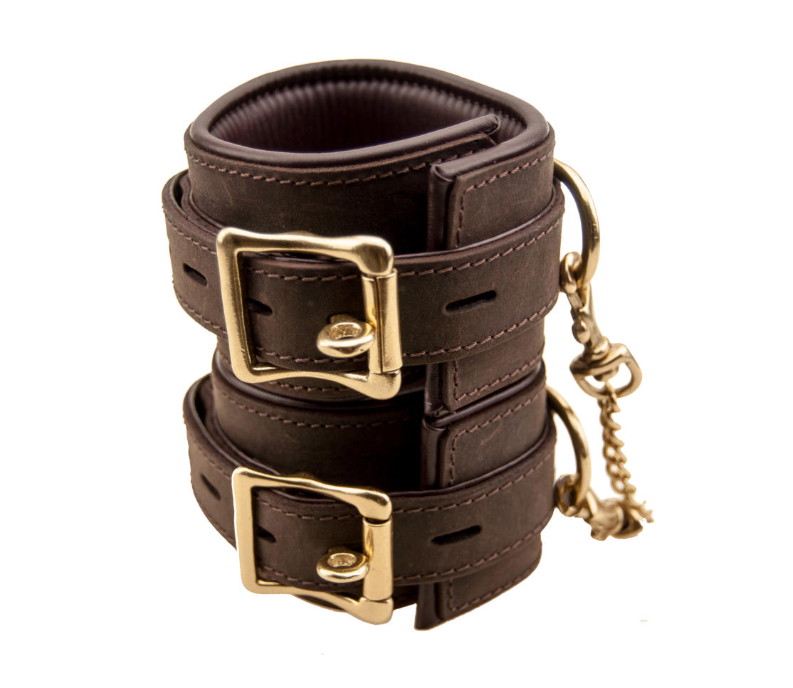 n10094-bound-wrist-cuffs-4 Bound Nubuck Leather Wrist Restraints