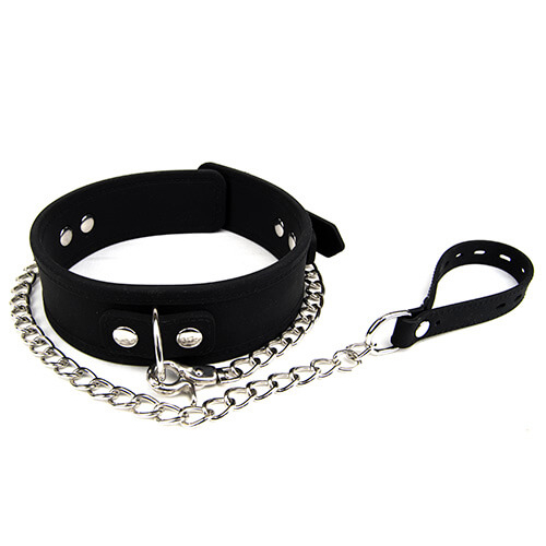 n10529-bound_to_please_silicone_collar_and_lead_set-3_1 Bound to Please Silicone Bondage Collar