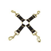 Bound Leather Hog Tie