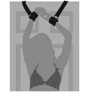 Loving Joy Door Jam Cuffs Silhouette