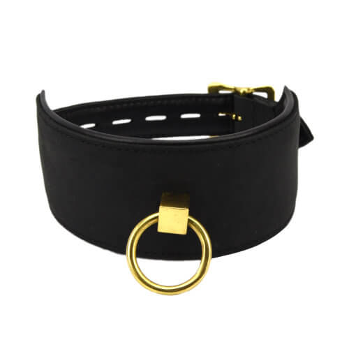 Bound Noir High Quality Bondage Collar