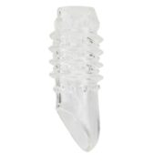 Rev-Sleeves Textured Penis Sleeve with Ball Loop